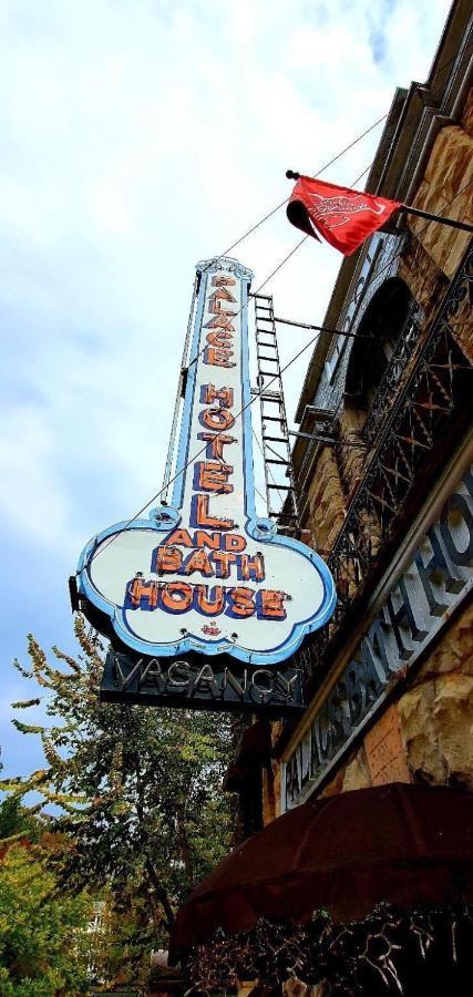 The Palace Hotel And Bath House Spa Eureka Springs Exterior foto