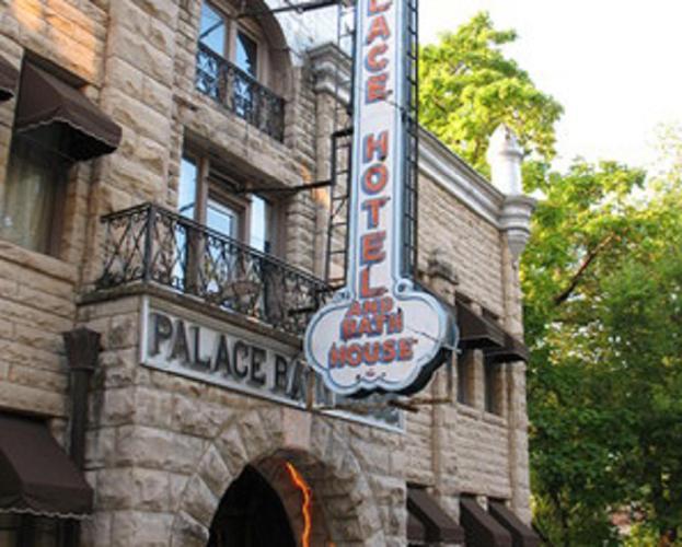 The Palace Hotel And Bath House Spa Eureka Springs Exterior foto